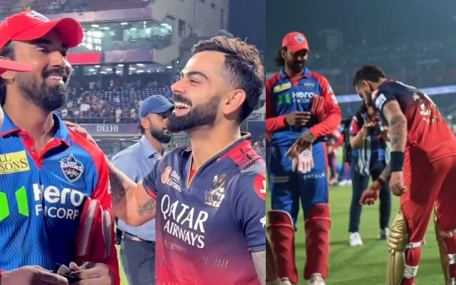 Watch Virat Kohhil's Hilarious 'This Is My Home' Celebration as He Teases KL Rahul in IPL 2025 – Viral Video Inside!