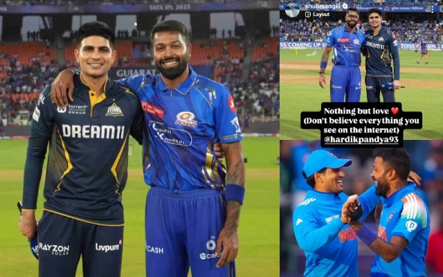 Shubman Gill Ends Speculations with Heartfelt “Nothing But Love” Instagram Post Amid Hardik Pandya Rumor Storm