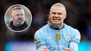 Rooney claims Haaland can't match Ronaldo and Messi's legendary status.