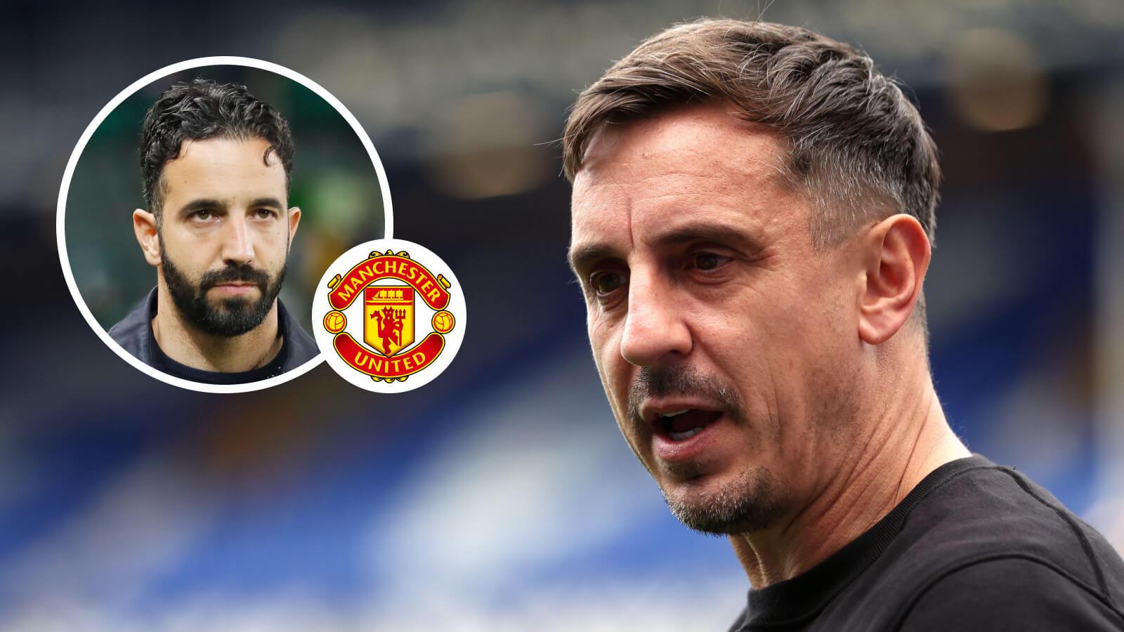 Gary Neville warns Amorim Man Utd star is being "devoured" by club chaos.
