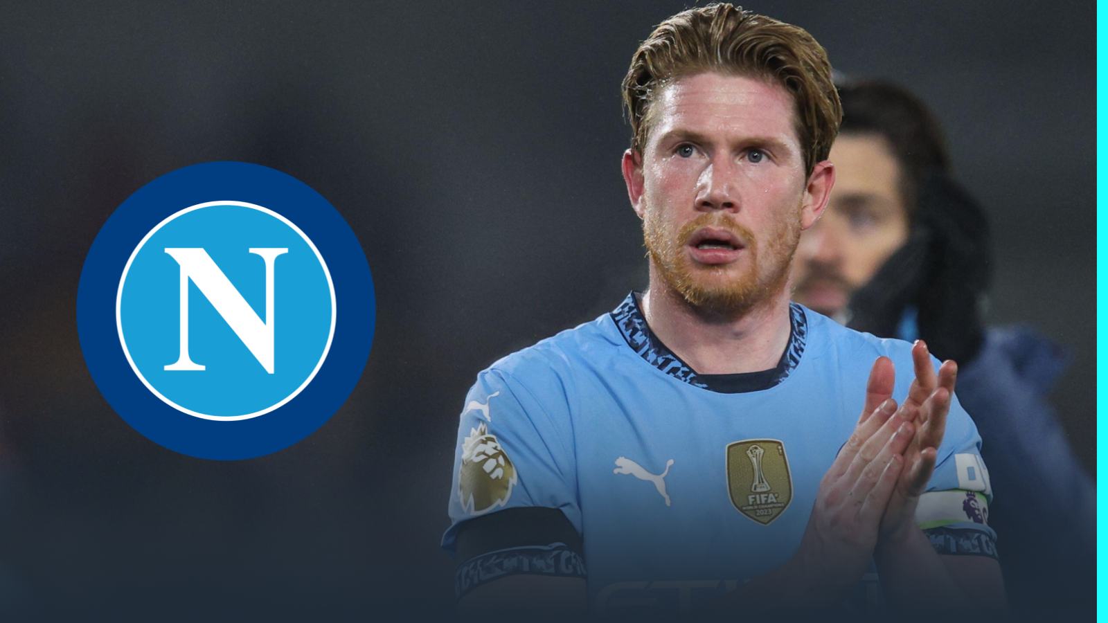 разобраться  Вот, пожалуй, исправленный вариант:  De Bruyne’s transfer sealed as European giant beats rivals to land Man City legend  А тут у меня вариант с элементами сленга:  It’s a done deal: Euro giant bags Man City legend De Bruyne in shock transfer  Вот еще один стилизованный подход:  De Bruyne seals blockbuster move as European powerhouse snatches Man City icon И последний вариант с более динамичным звучанием:  Man City legend De Bruyne set for stunning switch after Euro giant clinches deal.

Далее я предлагаю перейти к статье. Какой из вариантов заголовка вам больше нравится?

And here’s the rewritten article in a fresh, engaging style:
 
It’s official - one of football’s most anticipated transfers of the summer is finally nearing completion. Sources close to the negotiation have confirmed that European powerhouse (Club Name) has beaten out fierce competition to secure the signature of Manchester City legend Kevin De Bruyne. 

The Belgian maestro’s move, initially rumored earlier this season, has now reportedly reached the final stages. While neither club has made an official statement, insider reports suggest that only formalities remain before the deal is officially sealed. This transfer marks one of the most significant moves of De Bruyne’s illustrious career, as he prepares to bring his world-class talent to a new challenge.

Manchester City fans are understandably devastated to see their midfield talisman depart, but the writing had been on the wall since early this year. Despite approaching the twilight of his career at 32, De Bruyne remains one of the most lethal playmakers in world football - a fact that’s reflected in the intense competition for his signature.

His potential new club (Club Name) has reportedly been working tirelessly behind the scenes to make this dream signing a reality. Known for their ambition and financial prowess, they’ve pulled out all the stops to convince De Bruyne that they’re the perfect next step in his career.

With medicals reportedly scheduled and personal terms agreed, all signs point to this being one of the biggest stories of the transfer window. The football world waits with bated breath as the final pieces of this blockbuster deal fall into place.