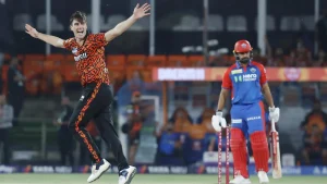 Rain Halts SRH’s Play-off Dreams as Cummins’ Fire Goes in Vain Against DC