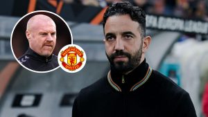 Dyche insists he’d outshine Amorim with more wins at Man Utd helm.
