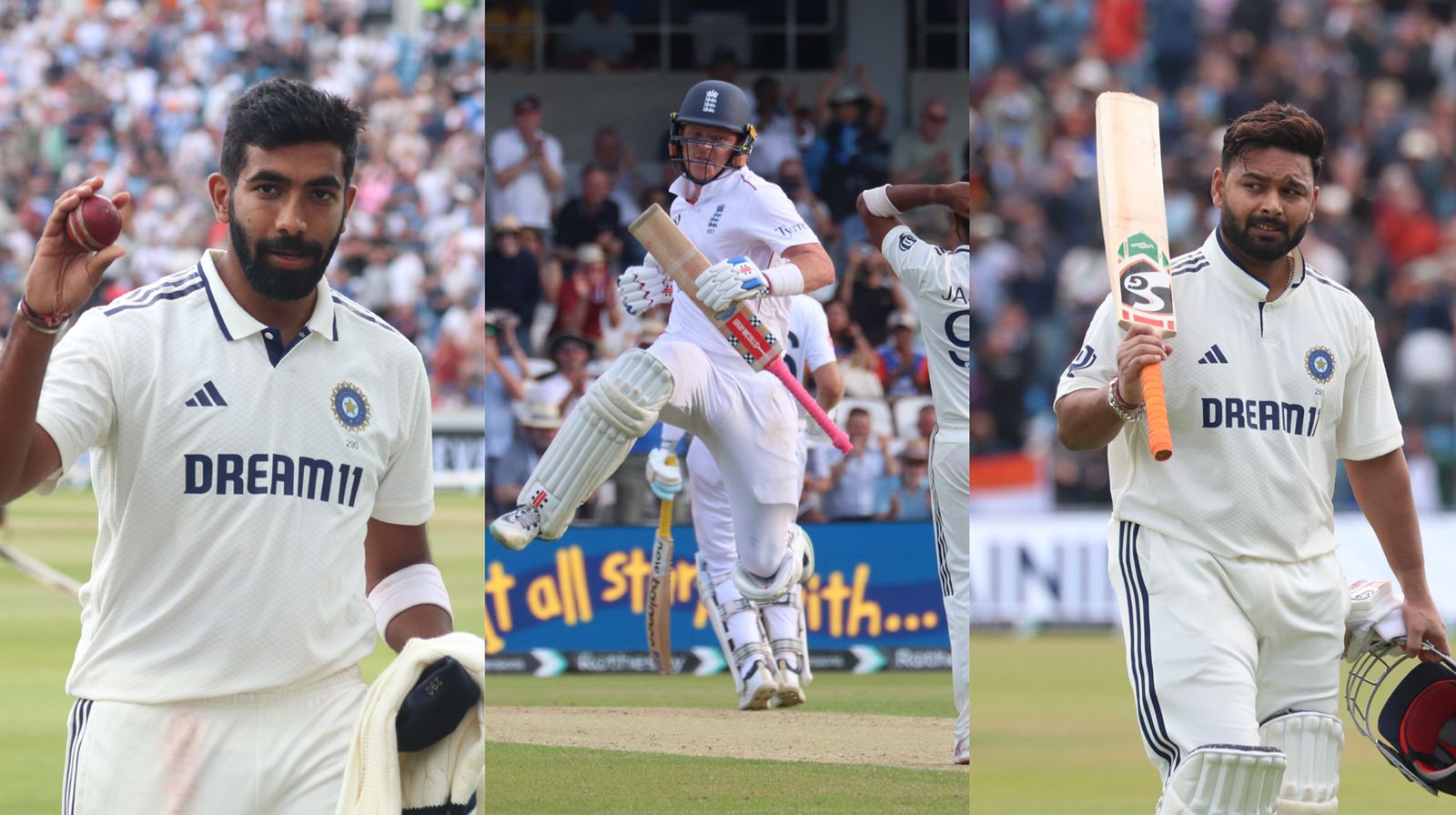 Cartwheeling Pant and Bumrah's five-wicket haul! Don't miss these India highlights.