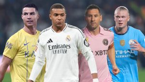 Ronaldo, Mbappe, and Haaland dominate football’s money game while Messi falls off the top earners list.