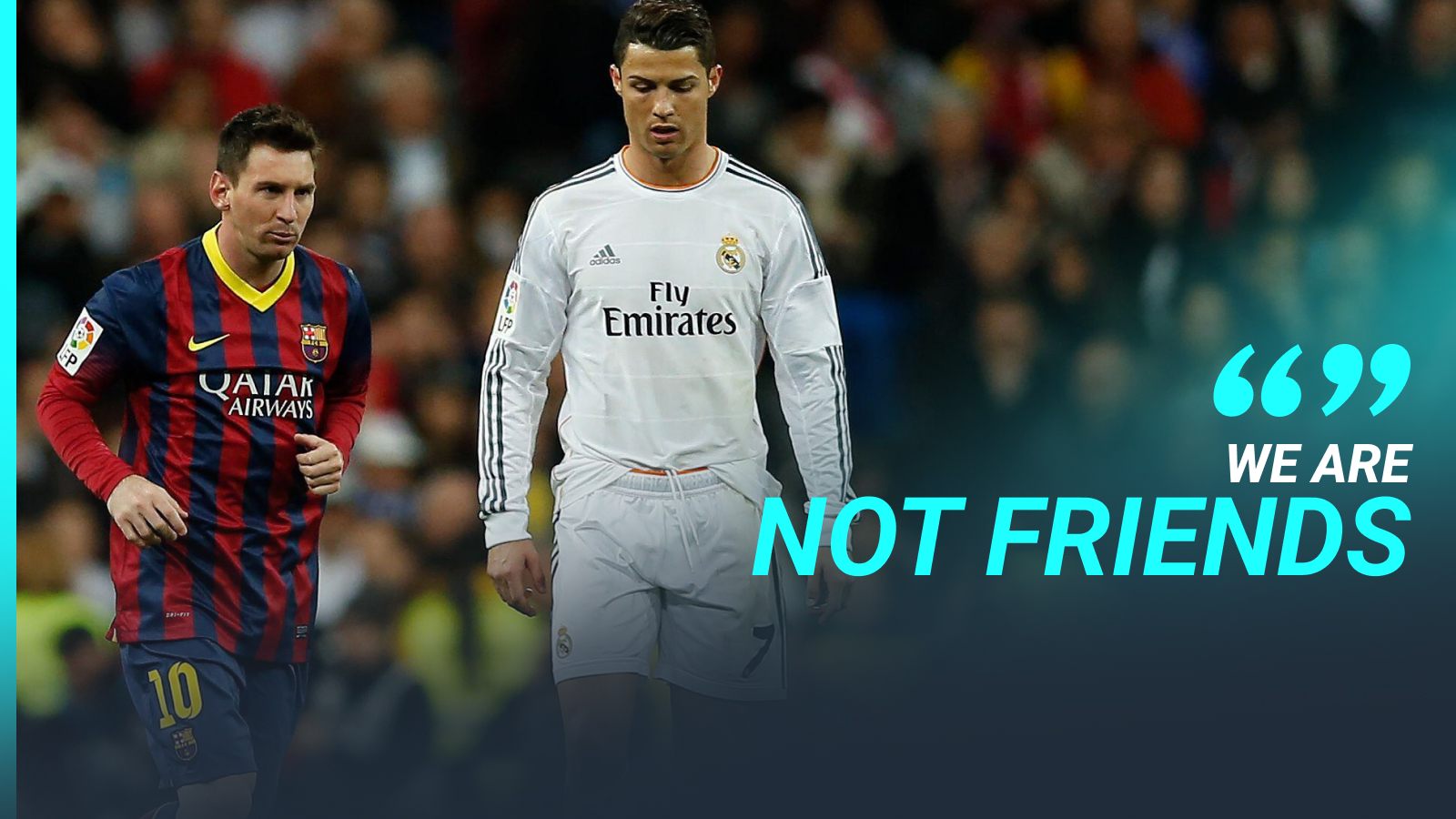 Lionel Messi opens up on the intense rivalry with Cristiano Ronaldo: ‘We’re not friends’