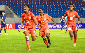 AIFF showers cash reward on heroic Blue Tigresses after their stellar performance.