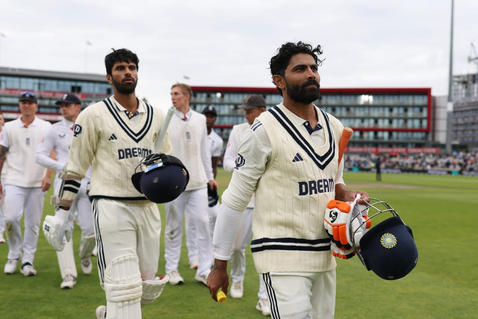 Jadeja & Sundar Power a Record Century Chase Partnership in Manchester Powerplay!